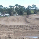 Utility vehicle flips and keeps going during race