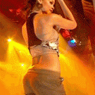 Rihanna shaking her booty