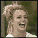 Britney Spears laughing