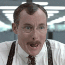 Office Space lip licking