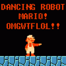 Mario dancing robot
