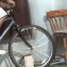 Guy faceplants with his bike