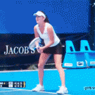 Agnieszka Radwanska breaks tennis racquet