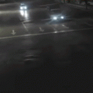 Car goes through intersection