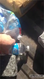 Bottled Water Turns Into Ice When Picked Up From Truck | Best Funny ...
