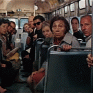 The Graduate - people on the bus