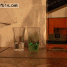 Whisky and water trick