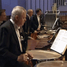 Timpanist has problem with sheet