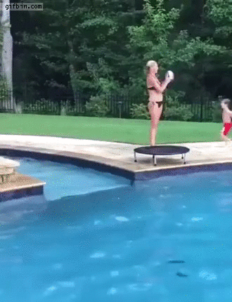 Family does teamwork basketball trick shot