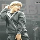 Justin Bieber dancing