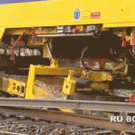 Rail laying machine