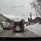 Horse runs into car in intersection