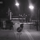 Woman almost hit by train
