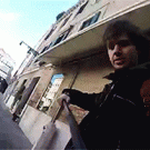 Selfie stick fail in Venice