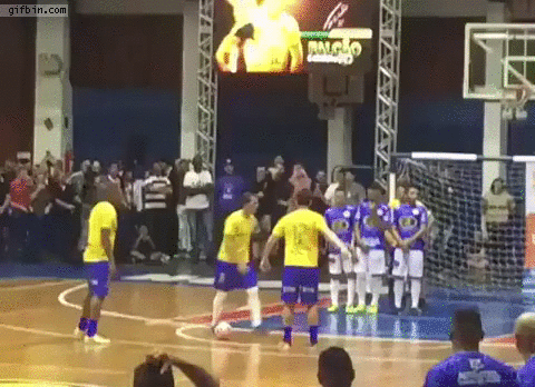 Futsal Free Kick Execution 