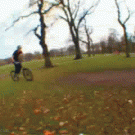 Bike tree backflip