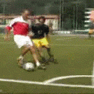 Nice soccer trick