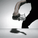 Slo-mo water spill