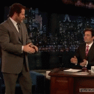 Nick Offerman break dances on Jimmy Fallon