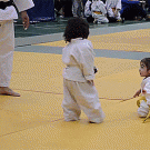 Little girl judo bow fail
