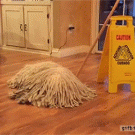 Mop comes to life