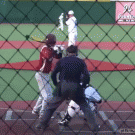 Pitcher amazing catch -