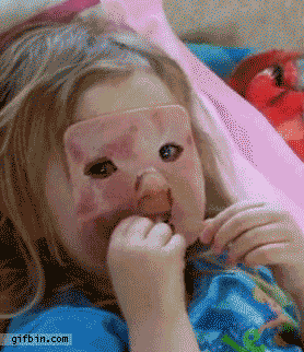 Ham Face Girl | Best Funny Gifs Updated Daily