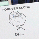 Forever Alone card