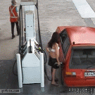 Couple stealing gas fail
