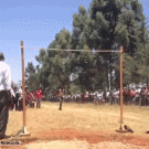 Kenyan high school high jump 