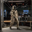 Boston Dynamics walking robot