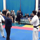 3-second karate match