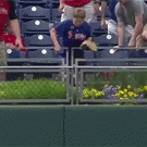 Rude Phillies fan steals home run ball from an old lady
