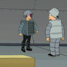 Futurama - Leela robot dance