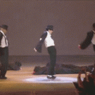 Michael Jackson crotch moves