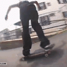 Skateboarder gets hit by truck