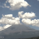 PopocatÃ©petl volcano explosion 2013