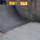 BMX ramp flip with help