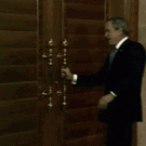 Bush vs. door