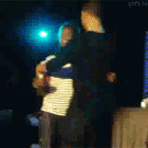 Drake kiss on stage fail