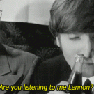 John Lennon snorting coke