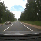 Deer accident dashcam footage