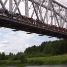 135 people jump from a bridge