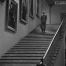 James Cagney coming down the stairs (Yankee Doodle Dandy)
