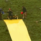 Huge slide and jump