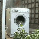 Brick in the washing machine