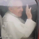Pope Francis eats own boogers