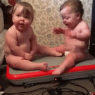 Jiggling babies