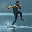 Running on water