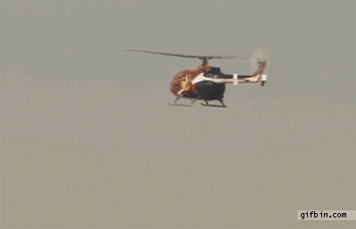 Helicopter Doing A Loop | Best Funny Gifs Updated Daily